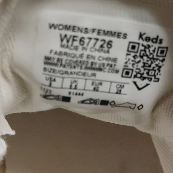 Keds Point Pearlized White Platform Sneakers - Picture 9 of 9